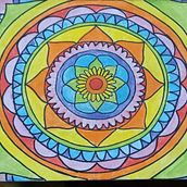 Mi proyecto del curso: Zentangle y mandalas: dibuja patrones armónicos. Un progetto di Pittura, Disegno, Pittura acrilica e Creatività con i bambini di gabibilap - 13.02.2023