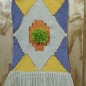 Mi proyecto del curso: Tejido de tapices en telar de alto lizo. Un progetto di Artigianato, Interior Design, Fiber Art, Tessitura e Textile Design di maria_vero_altamirano - 12.02.2023