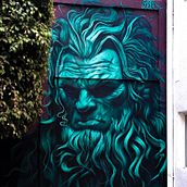 ODÍN "El Padre de Todo". Un projet de Illustration traditionnelle, Beaux Arts, Peinture , et Art urbain de Pablo Armando Marcial Albino - 06.02.2023
