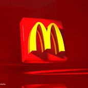 McDonalds. Un progetto di 3D, Pubblicità, Design e Direzione artistica di Jan Clark Berbaño - 13.02.2023