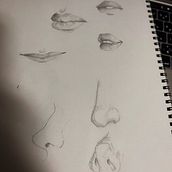 My project for course: Portrait Sketchbooking: Explore the Human Face . Schițe, Desen, Desen de portret, Desen artistic și Caiet de schițe de ファラ サグロ - 02.13.2023