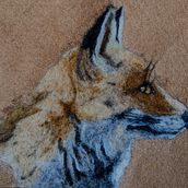 My project for course: Needle Felting: Paint Portraits with Wool. Arts, Crafts, Fiber Arts, Naturalistic Illustration, Needle Felting, and Textile Design project by tracieironside33 - 02.13.2023