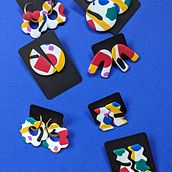 My project for course: Polymer Clay Jewelry Design for Beginners Ein Projekt aus dem Bereich Erweiterungsentwicklung, H, werk, Schmuckdesign und DIY von rabarbara_strabel - 13.02.2023