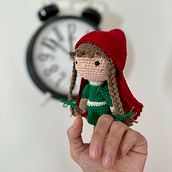 Mi proyecto del curso: Amigurumis: tejido de marionetas de dedo a crochet. Crochet, Amigurumi, and Textile Design project by Ana Belén Gordillo Bustamante - 02.13.2023