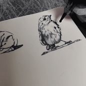 Meu projeto do curso: Tatuagem para principiantes. Tattoo Design project by Sah Maeda - 02.13.2023