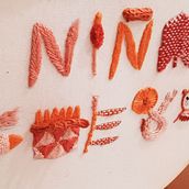 Mi proyecto del curso: Introducción al bordado en relieve. Een project van Borduurwerk y Textielontwerp van Elsah - 13.02.2023