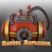 Barrel Boom. 3D Modeling, and 3D project by GUILLERMO VALVERDE SALAS - 09.30.2022