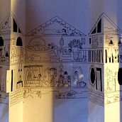 TabbykatStudio: Paper Playground: Create a Papercut Picturebook. Traditional illustration, Arts, Crafts, Paper Craft, Stor, telling, DIY, and Narrative project by Tammy Angelis - 02.10.2023