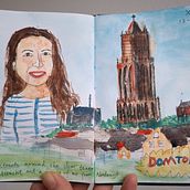 My project for course: Artistic Watercolor Sketching: Dare to Express Your Ideas. Traditional illustration, Sketching, Creativity, Drawing, Watercolor Painting, and Sketchbook project by xinneke - 02.12.2023