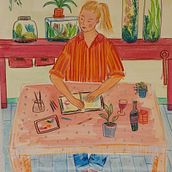 My project for course: Exploratory Sketchbook: Find Your Drawing Style. Traditional illustration, Sketching, Creativit, Drawing, Watercolor Painting, Sketchbook, and Gouache Painting project by depraetereflor - 02.13.2023