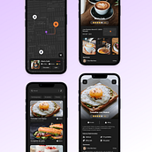 Mi proyecto del curso: A comer!. Projekt z dziedziny UX / UI, Projektowanie aplikacji mobiln, ch, Projektowanie c, frowe, Projektowanie aplikacji, Projektowanie produktu c i frowego użytkownika pascalivodev - 13.02.2023
