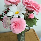 My project for course: Realistic Paper Flower Design. Paper Craft, Decoration, and DIY project by Janet Whitmore - 02.13.2023