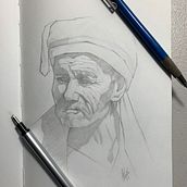 Mi proyecto del curso: Introducción al dibujo de retrato a lápiz. Un proyecto de Bellas Artes, Dibujo a lápiz, Dibujo, Dibujo realista y Dibujo artístico de Leonardo Sevilla - 14.02.2023