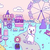 My project for course: Designing Kawaii Worlds: Spread Joy Through Illustration. Character Design, Digital Illustration, and Manga project by Maria Caro - 02.11.2023