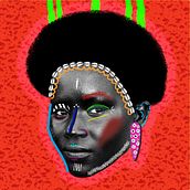 My project for course: African Queen. Un projet de Postproduction photographique, Collage, Composition photographique , et Photomontage de kankou - 13.02.2023