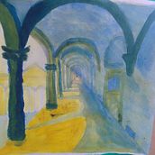 Mi proyecto del curso: Técnicas de color e iluminación con pintura acrílica. Traditional illustration, Painting, Creativit, Acr, and lic Painting project by Aballe - 02.14.2023