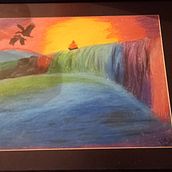 Mi proyecto del curso: Dibujo de paisajes con pasteles grasos: juega con la luz  . % elirojo25974 tarafından hazırlanan Geleneksel illüstras, on, Güzel sanatlar, Kalem Çizimi, Çizim, Ve Sanatsal Çizim projesi - 02.14.2023