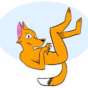 Fox lying. Un progetto di Illustrazione tradizionale di Geth - 15.02.2023