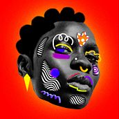 My project for course: Colorful Portrait Design with Photoshop. Photograph, Post-production, Collage, Photographic Composition, and Photomontage project by Robinson Eze - 02.15.2023