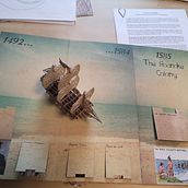 My project for course: Interactive Pop-up Books: Create a Paper World. Arts, Crafts, Editorial Design, Paper Craft, Bookbinding, and Creating with Kids project by rachel_gargiulo - 02.15.2023