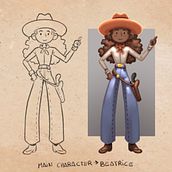 Mi proyecto del curso: Creación de personajes para animación: formas, color y expresión. Un proyecto de Animación, Diseño de personajes, Animación de personajes y Dibujo de eva_vines_n - 15.02.2023