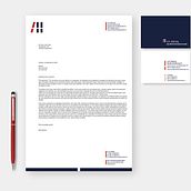 A.H. Staring Brand Identity. Br, ing, Identit, and Logo Design project by Beni Muteba Beya - 12.06.2022