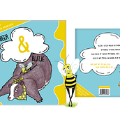 Beer & Bijtje. Un progetto di Albo illustrato di Marloes Velt - 20.03.2020