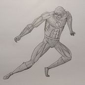 Mi proyecto del curso: Ilustración para cómics: anatomía de un superhéroe. Traditional illustration, Character Design, Comic, Pencil Drawing, and Figure Drawing project by Eduardo Hernández Silva - 02.15.2023