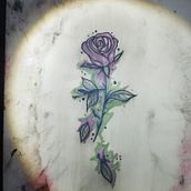 Meu projeto do curso: Técnicas de tatuagem com estilo aquarela: crie arte na pele Ein Projekt aus dem Bereich Traditionelle Illustration, Malerei, Aquarellmalerei und Tattoodesign von Cheila Pires - 15.02.2023