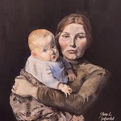 My project for course:  Realistic Oil Portraiture: Conveying Detail and Expression. Fine Arts, Painting, and Oil Painting project by Shira Garfunkel - 02.15.2023