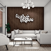 Mi proyecto del curso: Fotorrealismo de espacios interiores con Lumion desde cero. Architecture, 3D Modeling, Digital Architecture, 3D Design, and ArchVIZ project by Estefania Pozo - 02.16.2023