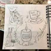 My project for course: Illustrated Life Journal: A Daily Mindful Practice. Un proyecto de Bellas Artes, Bocetado, Creatividad, Dibujo y Sketchbook de vecadi - 15.02.2023