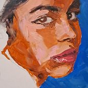 Il mio progetto del corso: Ritratti espressivi a olio: impara a dipingere "alla prima". Un progetto di Belle arti, Pittura e Pittura ad olio di Davide - 16.02.2023
