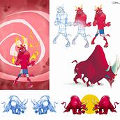 Red Bull / Rookie Bullz Visual Development Ein Projekt aus dem Bereich Design von Figuren von Florian Satzinger - 16.02.2023