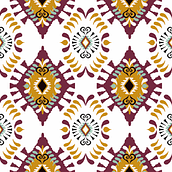 Mi proyecto del curso: FOLK. Traditional illustration, Pattern Design, and Printing project by David Sanchez V - 02.16.2023