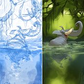 Museum Exhibition "Character Design by Florian Satzinger" Ein Projekt aus dem Bereich Traditionelle Illustration, Design von Figuren, Zeichnung, Bleistiftzeichnung und Digitale Illustration von Florian Satzinger - 16.02.2023