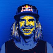 El Campeon Daniel Dhers. Projekt z dziedziny Trad, c, jna ilustracja, Projektowanie graficzne i Sztuka miejska użytkownika Starlin Ochoa Cortesia - 21.07.2021