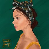Girls. Traditional illustration, Digital Illustration, and Fashion Illustration	 project by rysunki_alicji - 02.16.2023