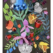 My project for course: Floral Illustration with Gouache Paint. Digital Illustration, Botanical Illustration, and Gouache Painting project by Bakker Annerieke - 02.16.2023