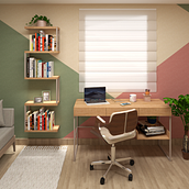 Meu projeto do curso: Renderização fotorrealista com SketchUp e V-Ray Next. Un progetto di Architettura d'interni, Interior design, Interior Design, Interior Design, Retail Design, 3D e Architettura di Débora Cristina - 06.07.2022
