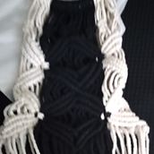 Mi proyecto del curso: Diseño y elaboración de bolsos en macramé. Design, Accessor, Design, Arts, Crafts, Sewing, Fiber Arts, Macramé, and Textile Design project by nanypinochet - 02.17.2023