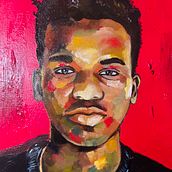 My project for course: Portrait Painting with Oil: Explore Light and Shade. Fine Arts, Painting, and Oil Painting project by Ngombe Richard - 02.17.2023