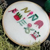 Mi proyecto. Un proyecto de Bordado y Diseño textil de Estela Zuñiga - 16.02.2023