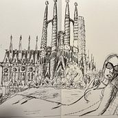My project for course: Artistic Watercolor Sketching: Dare to Express Your Ideas. Un progetto di Illustrazione tradizionale, Bozzetti, Creatività, Disegno, Pittura ad acquerello e Sketchbook di Arsche Feuer - 17.02.2023