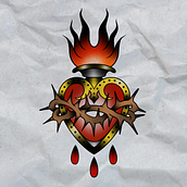 Diseño de tatuajes estilo old school en Procreate. Un proyecto de Ilustración tradicional, Dibujo, Ilustración digital y Diseño de tatuajes de Fernando Torres - 07.02.2023