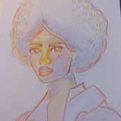 Mi proyecto del curso: Dibujo de retratos llamativos con lápices de colores . % Francisca Inostroza tarafından hazırlanan Çizim, Portre Çizimi, Eskiz defteri, Ve Renkli Kalem Çizimi projesi - 02.17.2023