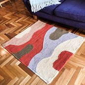 Mi proyecto del curso: Punch needle para el diseño de alfombras. Un progetto di Design di accessori, Artigianato, Ricamo, Interior Design, Punch needle e Textile Design di Melisa Gonzalez - 17.02.2023