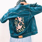 Campera bordada. Un progetto di Ricamo, Design e Fashion design di Melisa Gonzalez - 17.02.2023