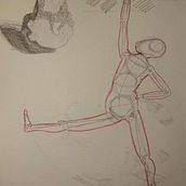 Mi proyecto del curso: Dibujo anatómico para principiantes . % izquenderillustrares tarafından hazırlanan Güzel sanatlar, Eskiz çizimi, Kalem Çizimi, Çizim, Gerçekçi Çizim, Ve Şekil Çizimi projesi - 02.17.2023