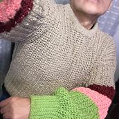 Mi proyecto del curso: Crochet: crea prendas con una sola aguja. Fashion Design, Fiber Arts, DIY, Crochet, and Textile Design project by Angel Morales - 03.13.2023